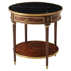 Louis XVI Bouillotte Lamp Table