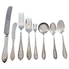 Louis XVI by Dominick and Haff 1925 Sterling Silver Flatware Set Service 71 Pcs