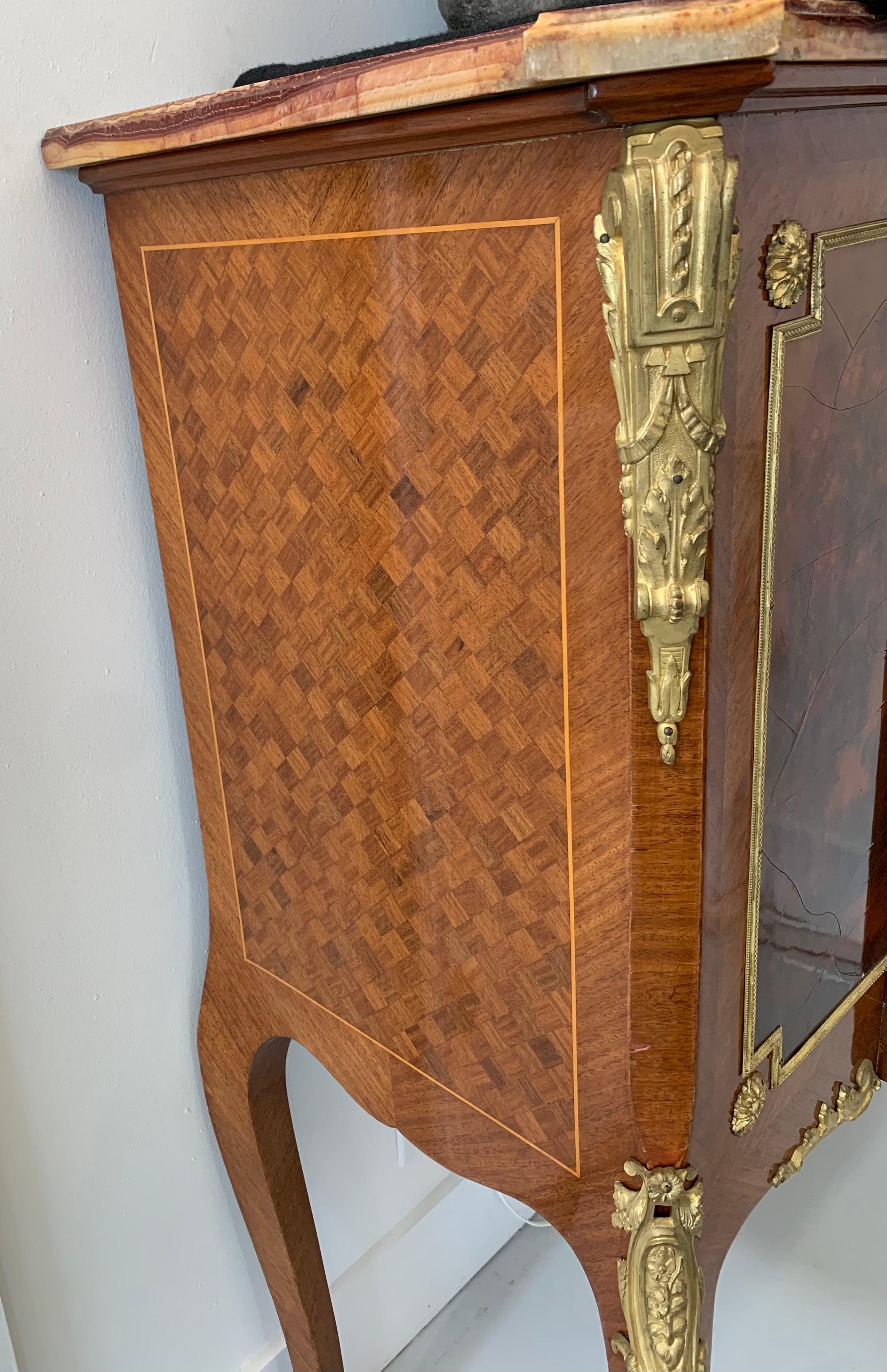 Bronze Louis XVI Cabinet by Henry Dasson