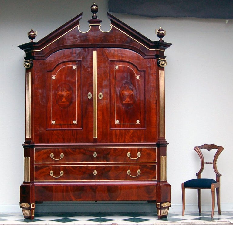 Louis XVI in Mahogany, 1790s at 1stDibs