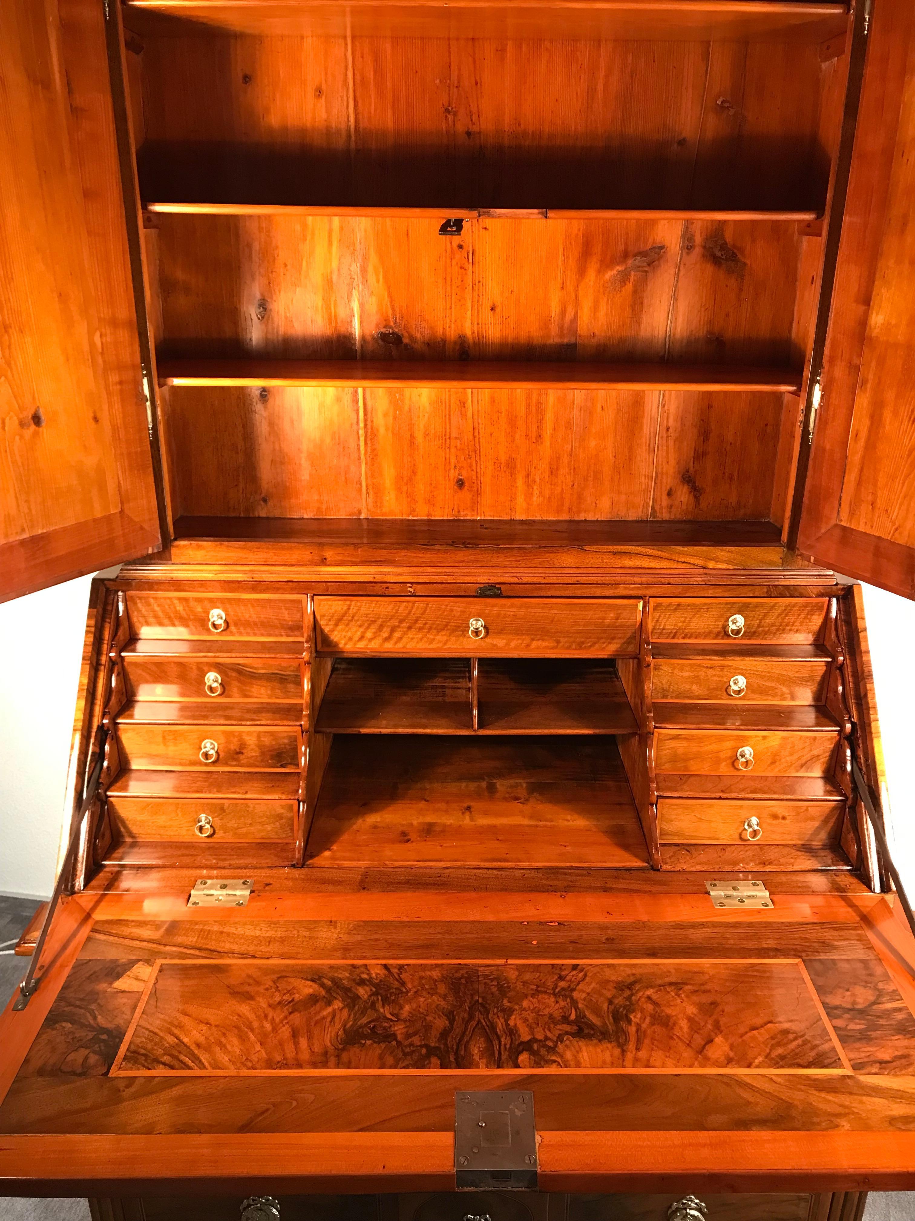 Louis XVI Cabinet with Secretaire, South Germany 1780 For Sale 10