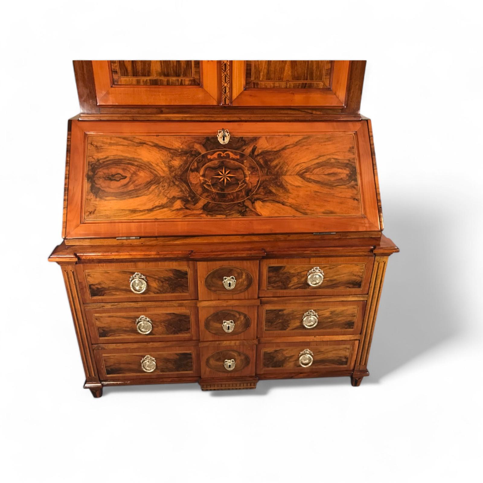 Louis XVI Cabinet with Secretaire, South Germany 1780 For Sale 1