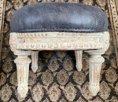Louis XVI Carved Stool