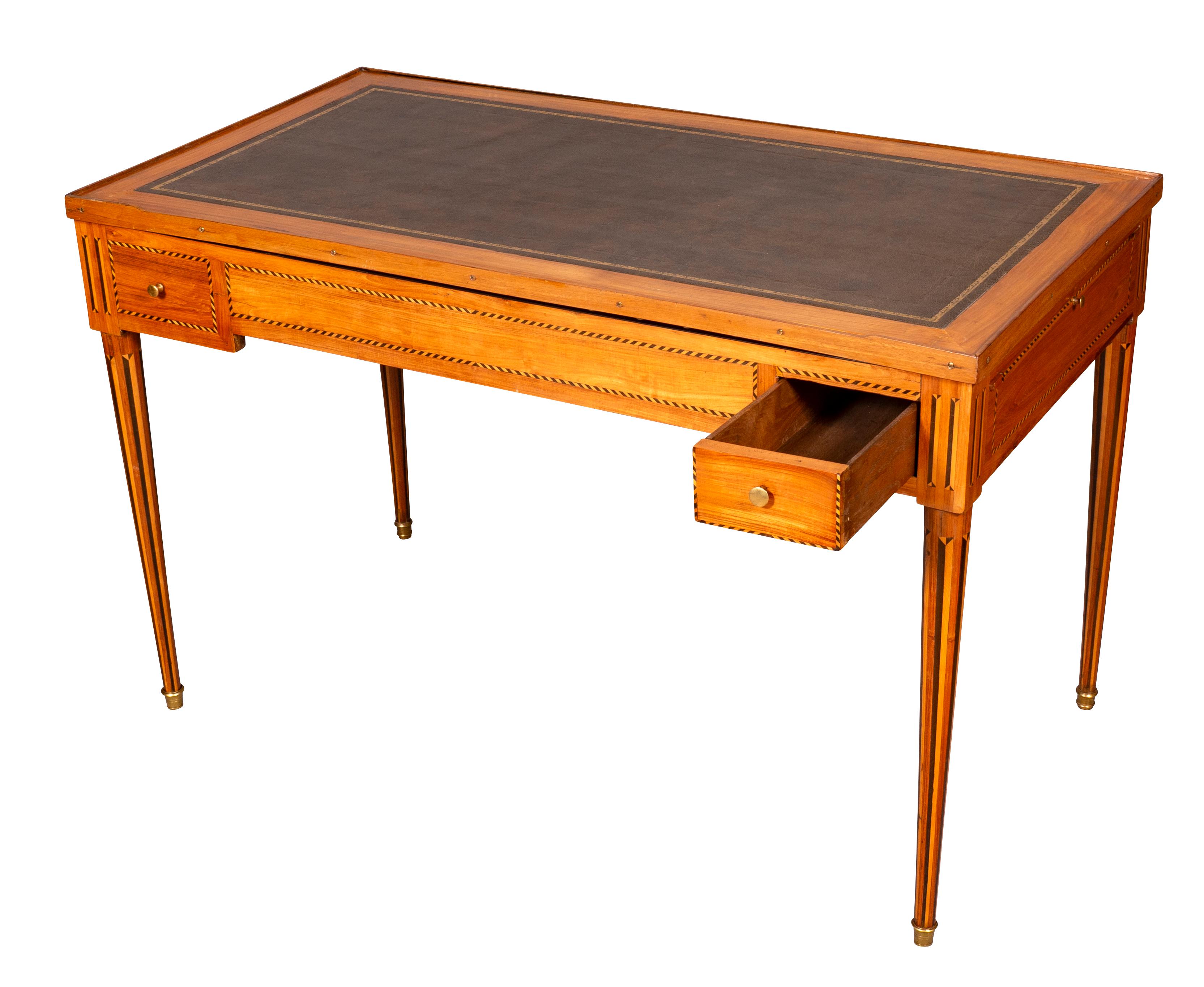 Louis XVI Cherrywood Tric Trac Table For Sale 5