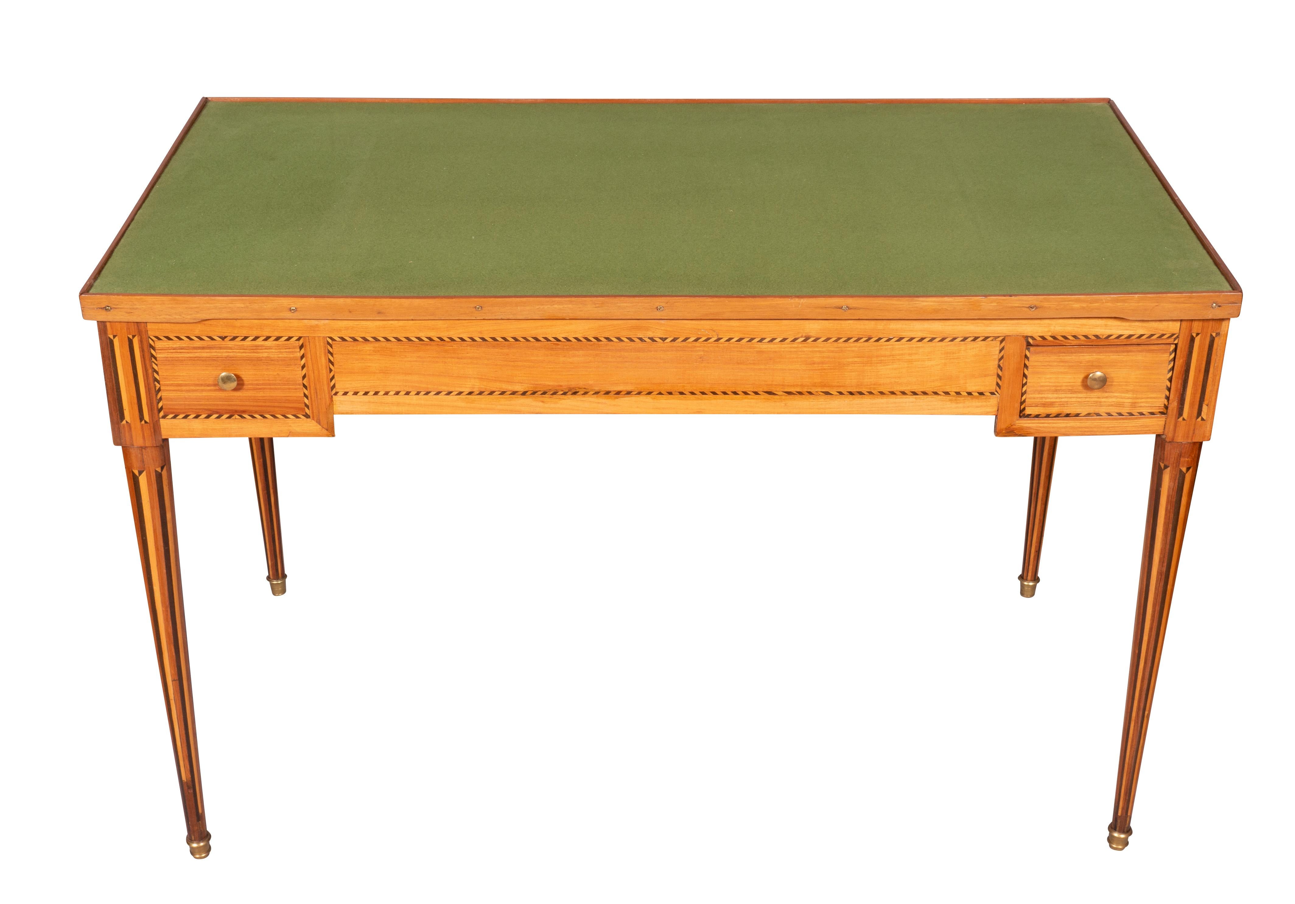 Louis XVI Cherrywood Tric Trac Table For Sale 11