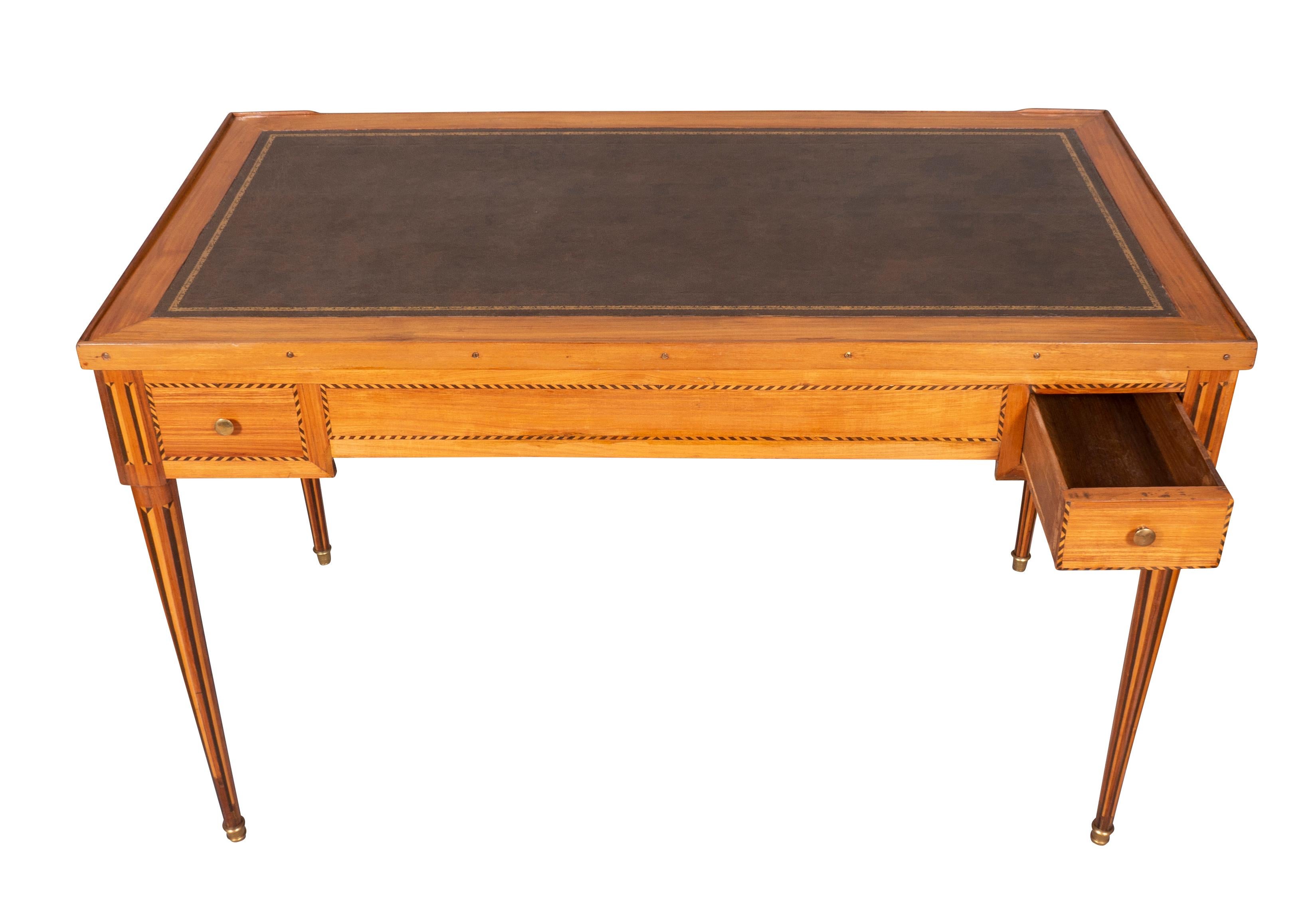 French Louis XVI Cherrywood Tric Trac Table For Sale