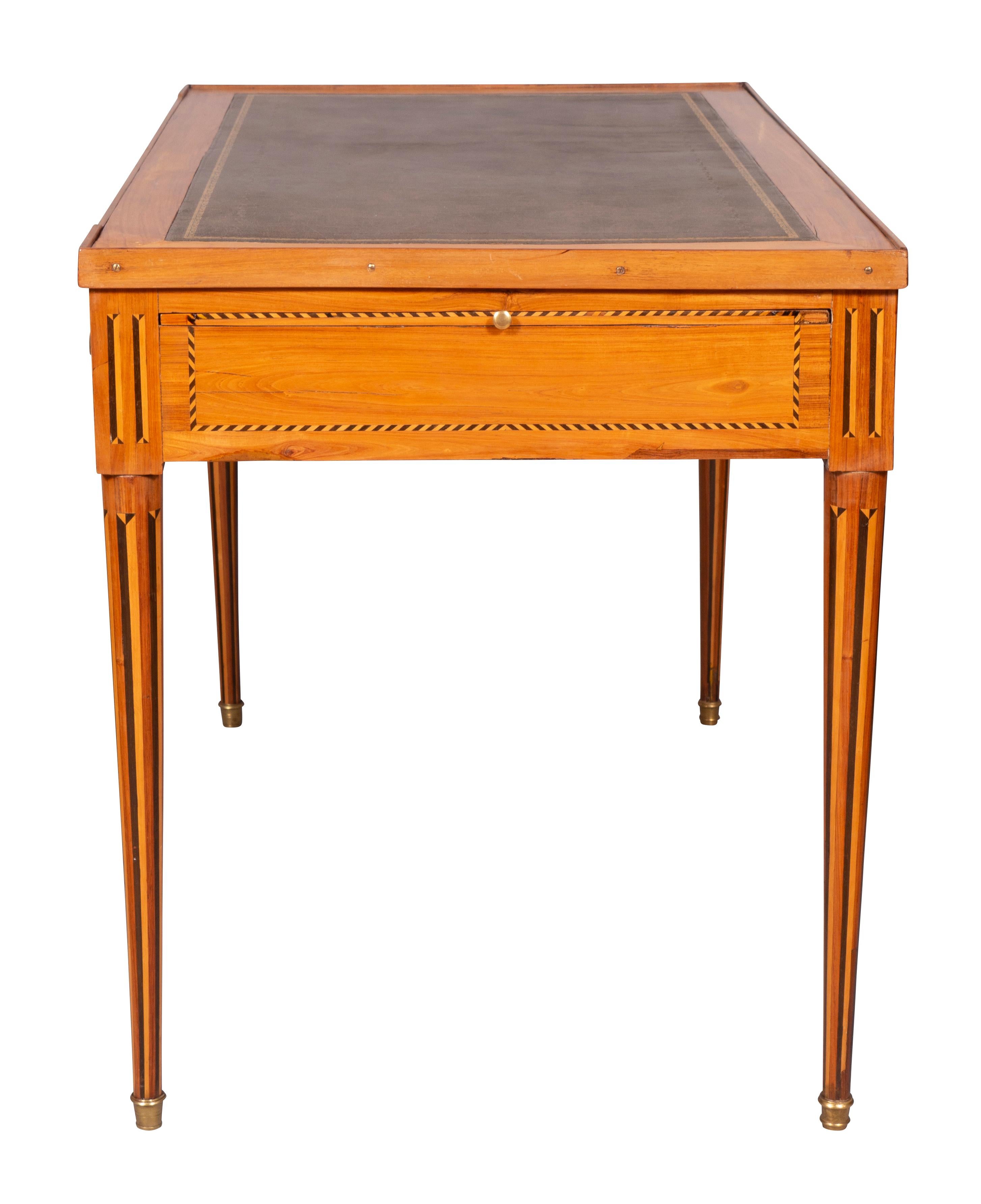 Louis XVI Cherrywood Tric Trac Table For Sale 1