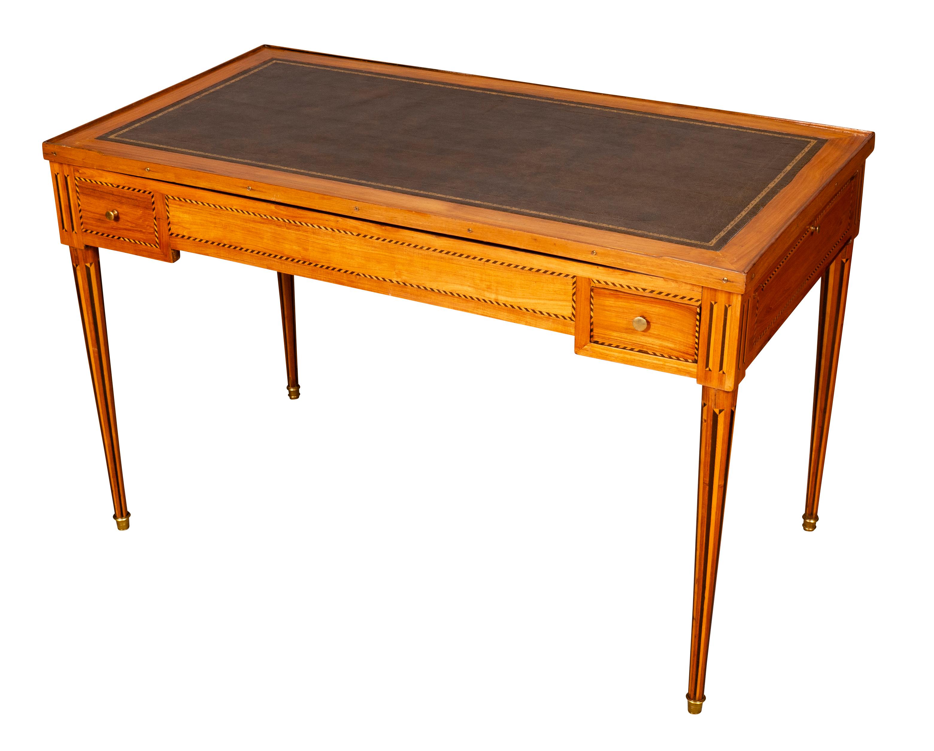 Louis XVI Cherrywood Tric Trac Table For Sale 3