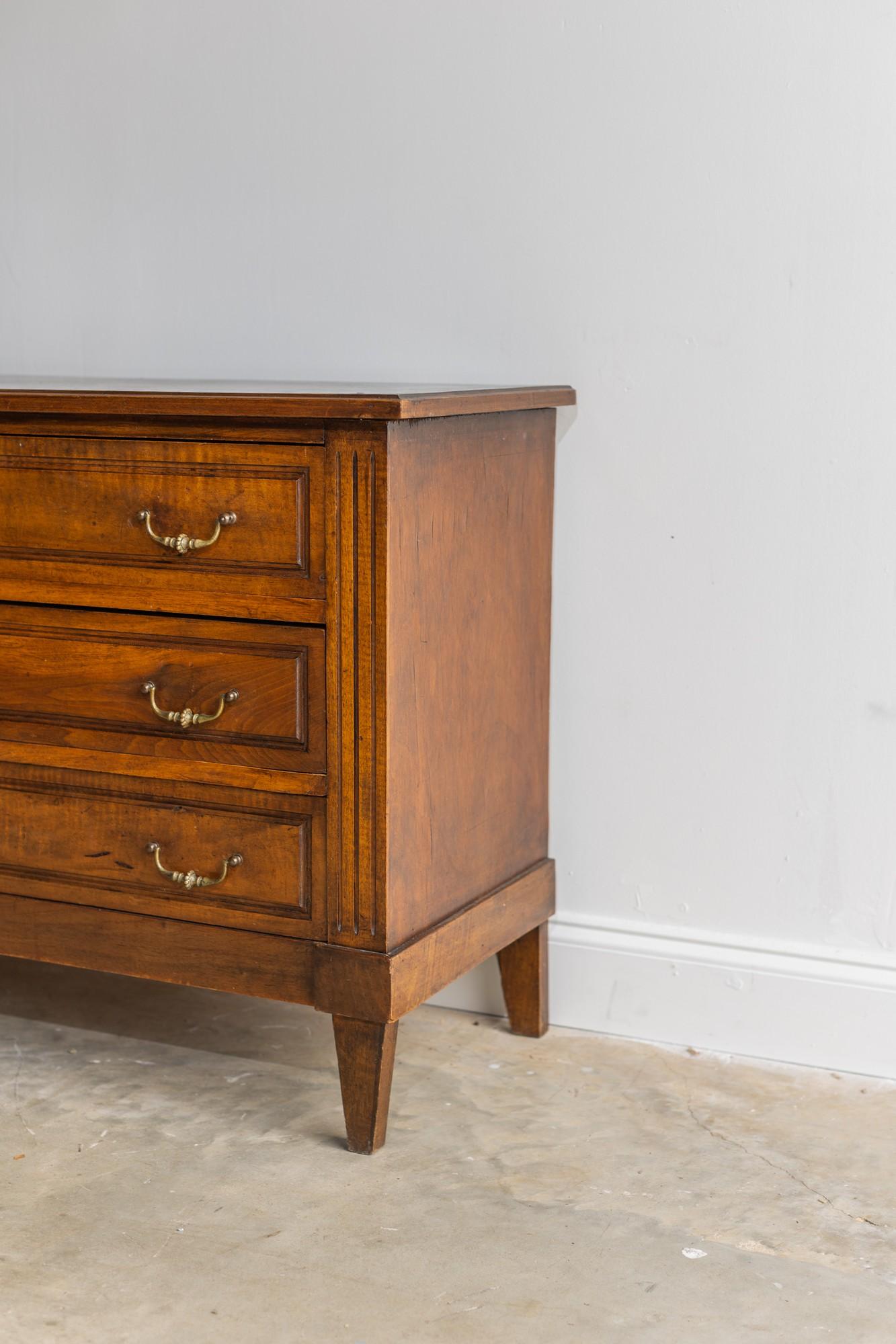 Stained Louis XVI Chest of Drawers