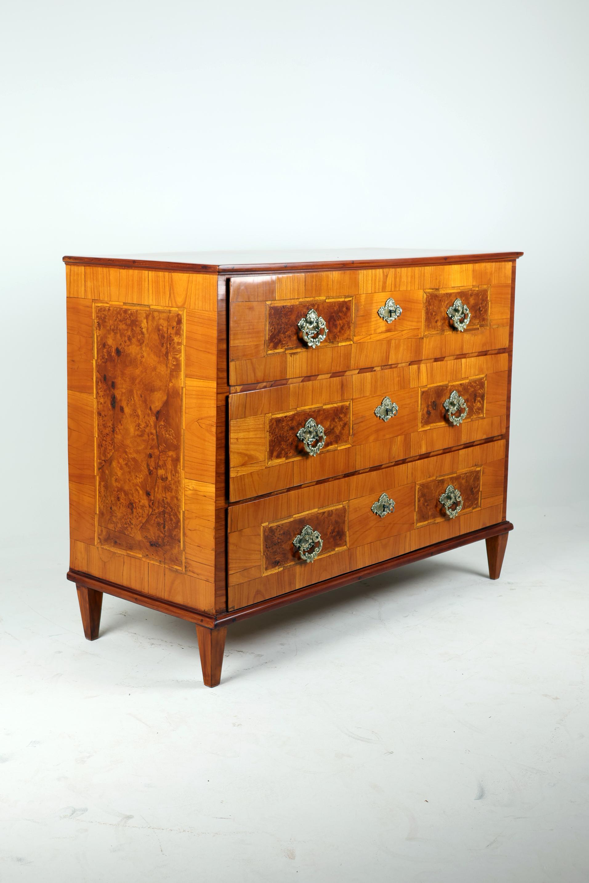 Louis XVI Chest of drawers from early 19th century , Cherry wood For Sale 1