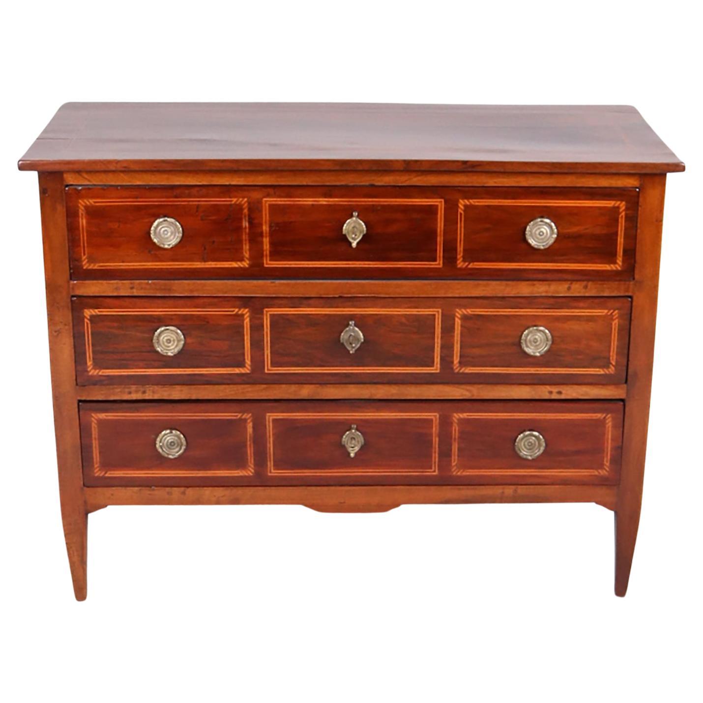 Commode Louis XVI du début du 19ème siècle