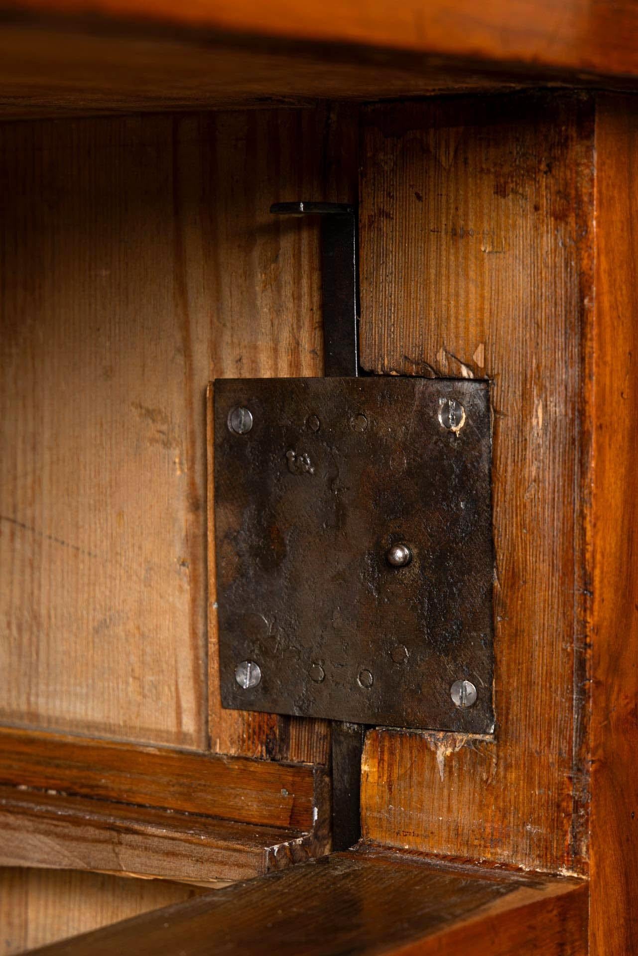 Oak Louis XVI Chest of Drawers with Central Locking System, Germany, Early 19th Ct. For Sale