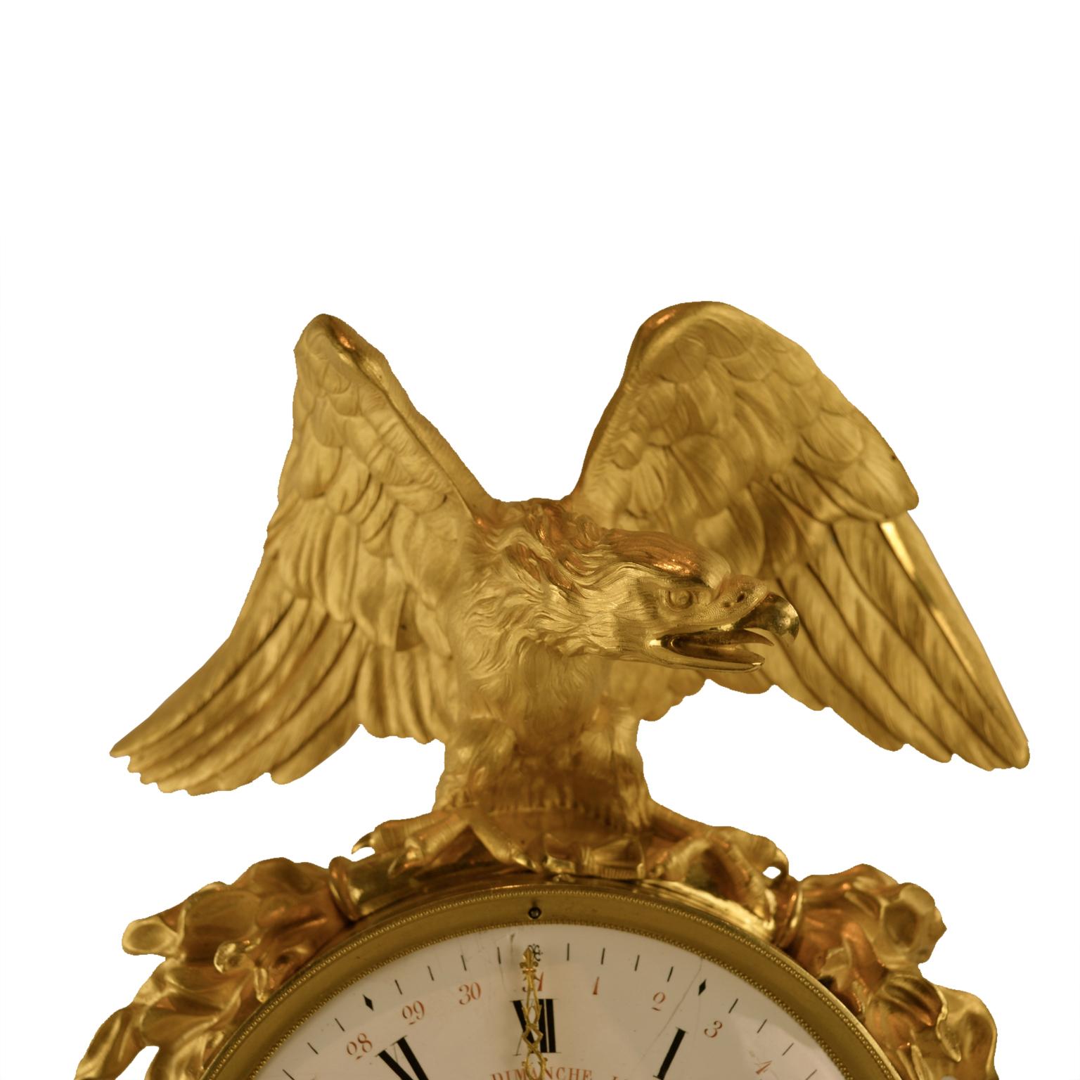 Horloge Louis XVI représentant l'Étude et la philosophie de l'Étude Bon état - En vente à Vancouver, British Columbia