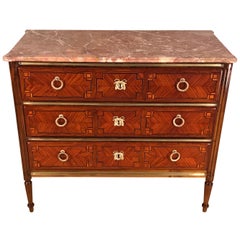 Louis XVI Commode, France 1780, Kingwood Marquetry