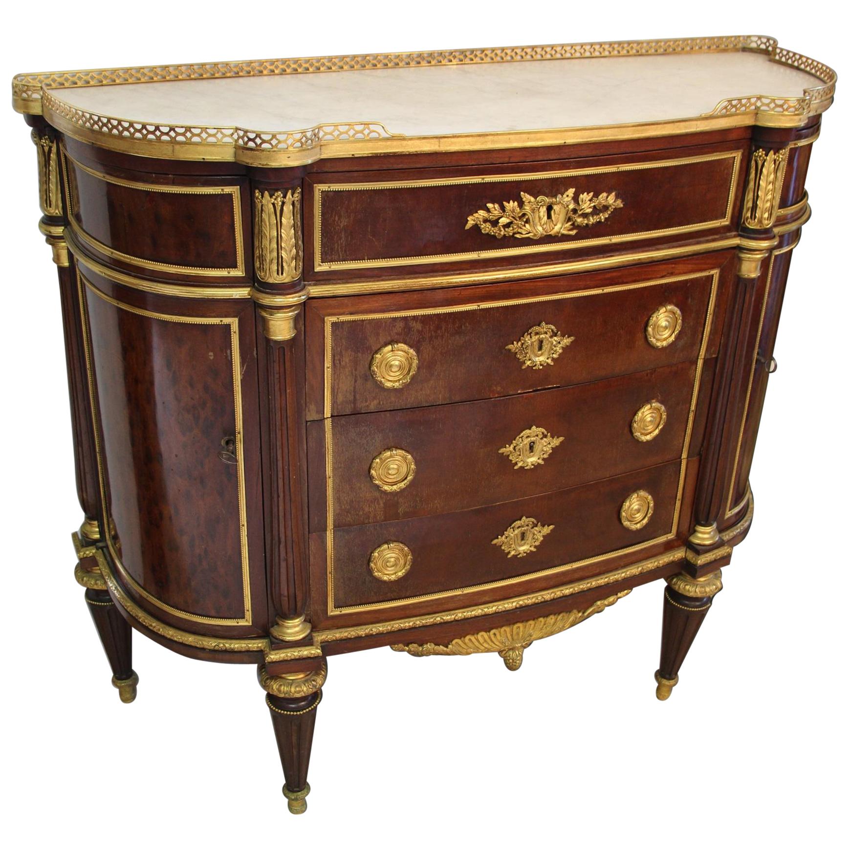 Louis XVI Commode From The House Sormani For Sale