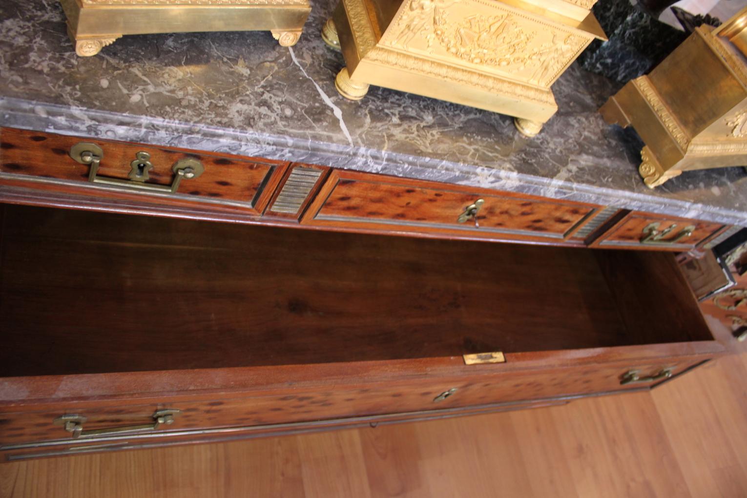 Louis XVI Commode in Mahogany, 18th Century 5