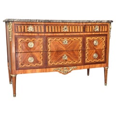 Louis XVI Commode Stamped Nicolas Virrig