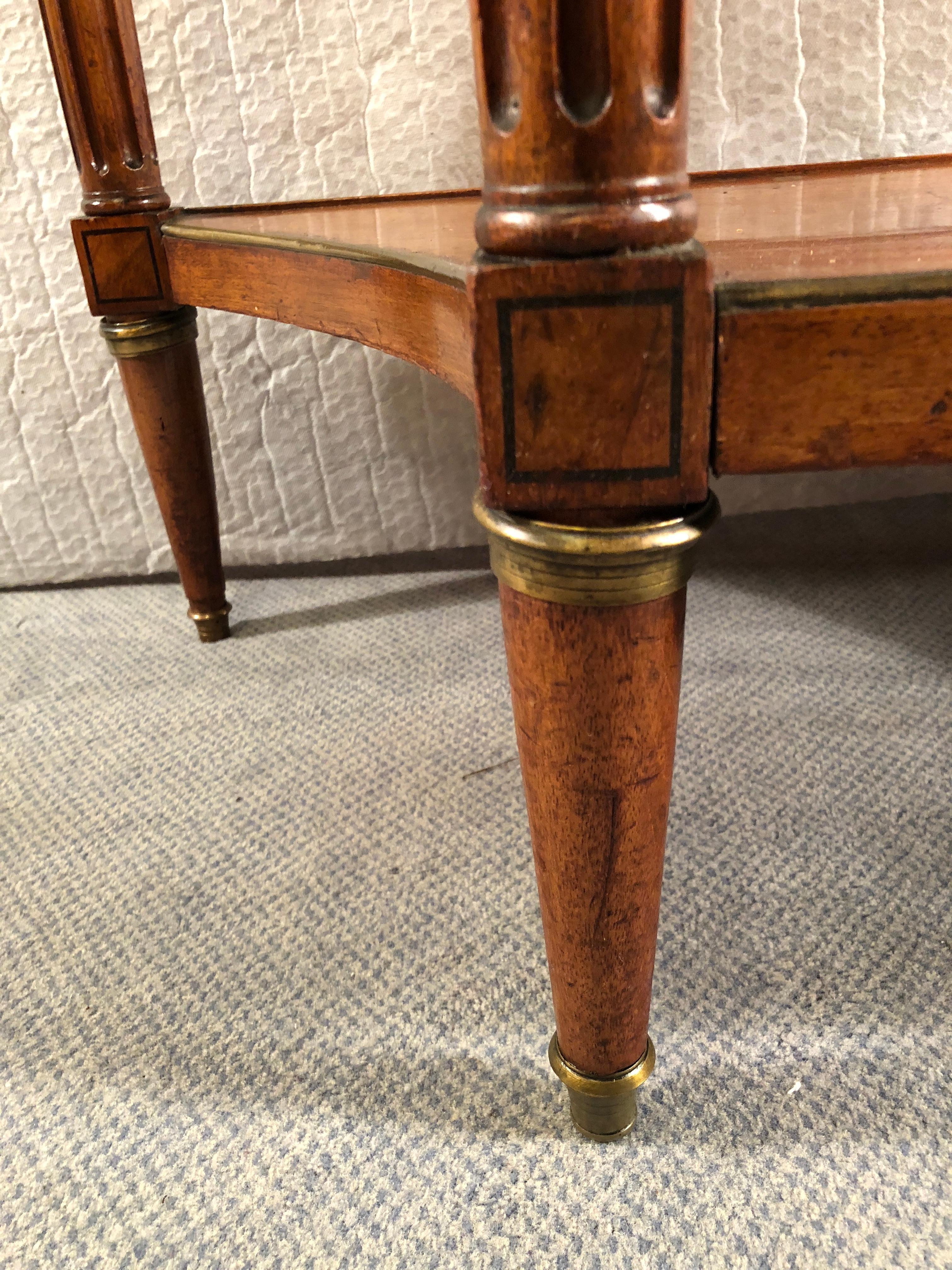 Louis XVI Console Table, France, circa 1800 In Good Condition In Belmont, MA
