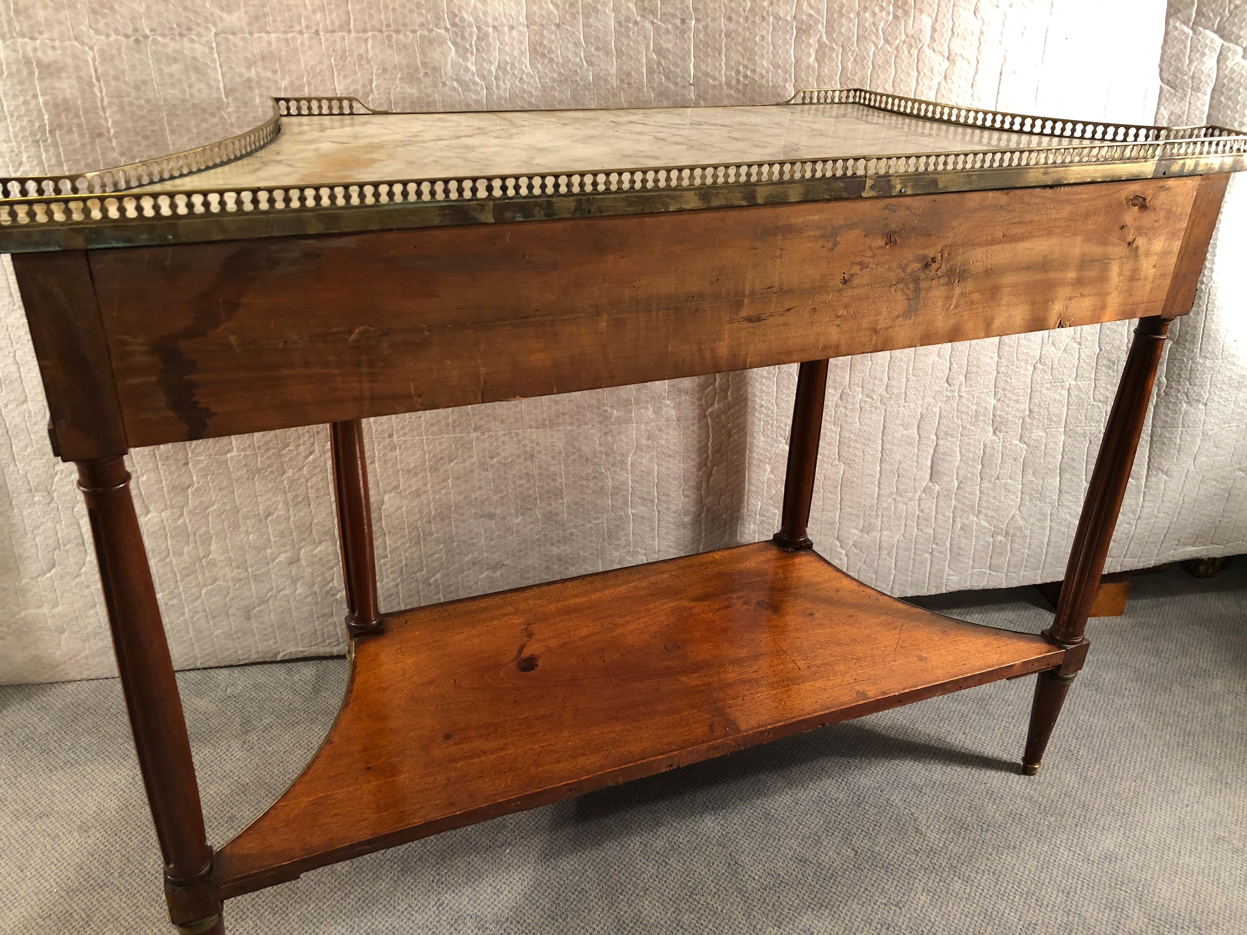 Louis XVI Console Table, France, circa 1800 1