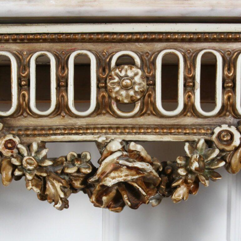 Louis XVI Console Table with Porcelain Cameo 3