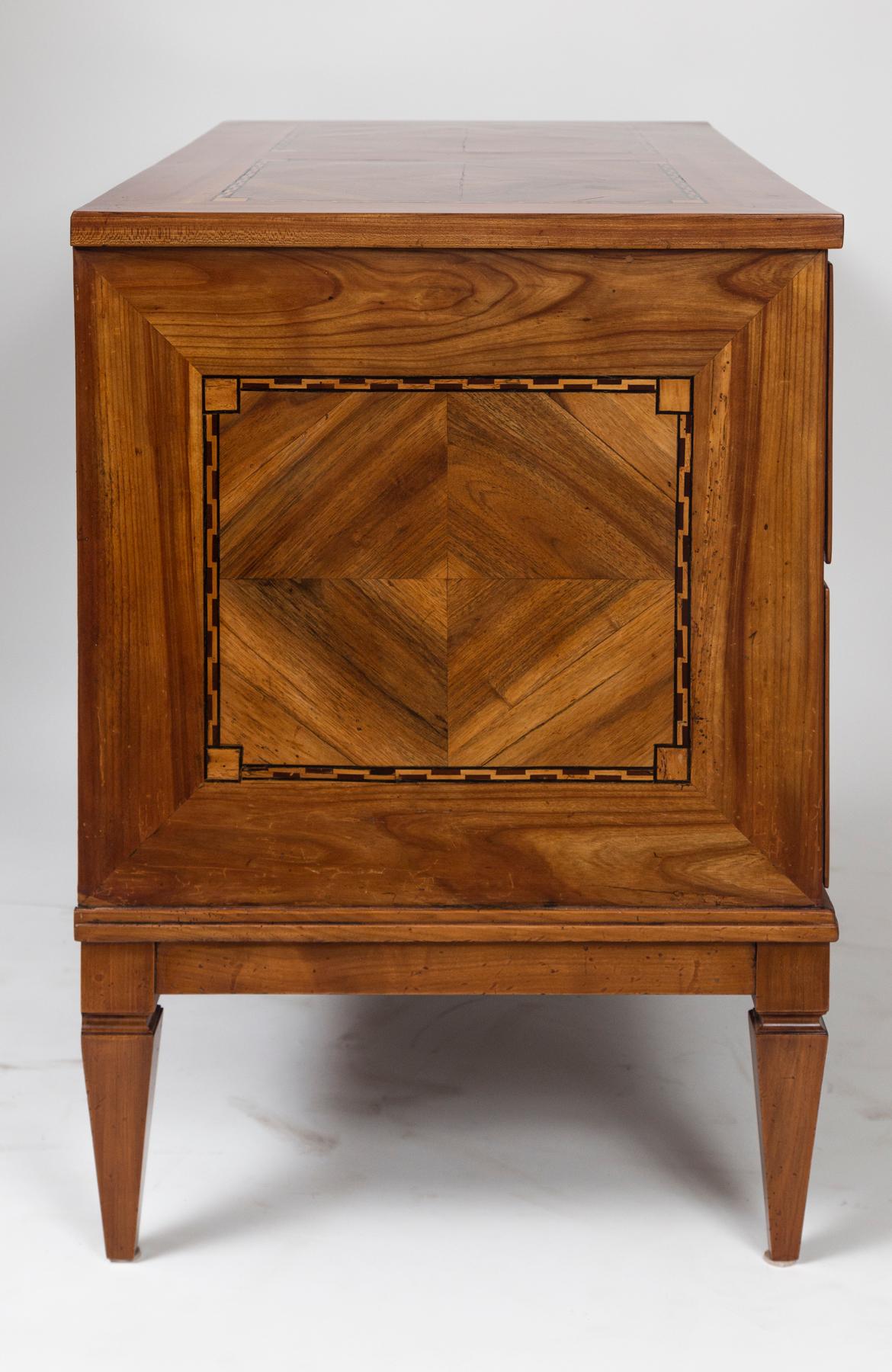 Louis XVI Continental Commode in Fruitwood 1