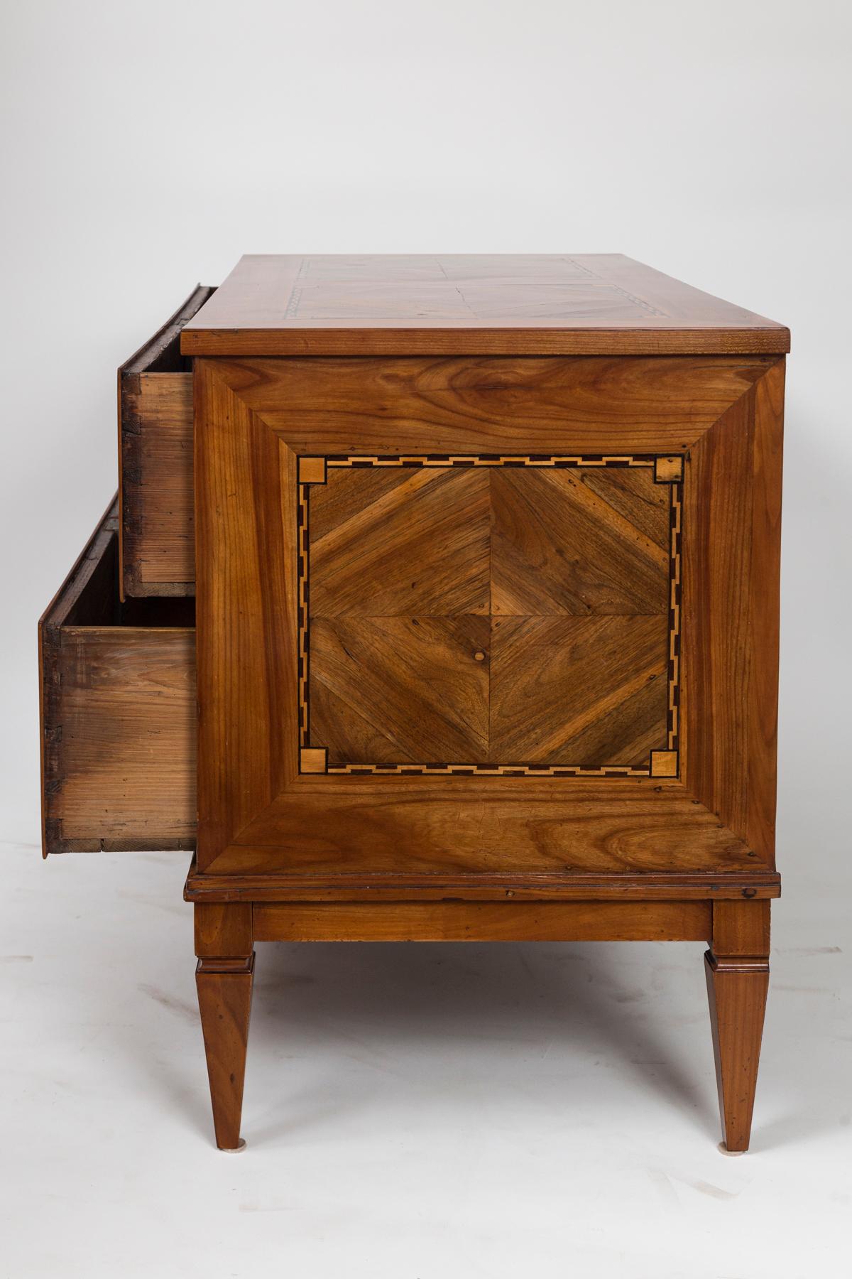 Louis XVI Continental Commode in Fruitwood 2
