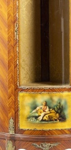 Louis XVI corner display case