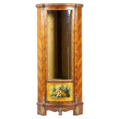 Louis XVI corner display case