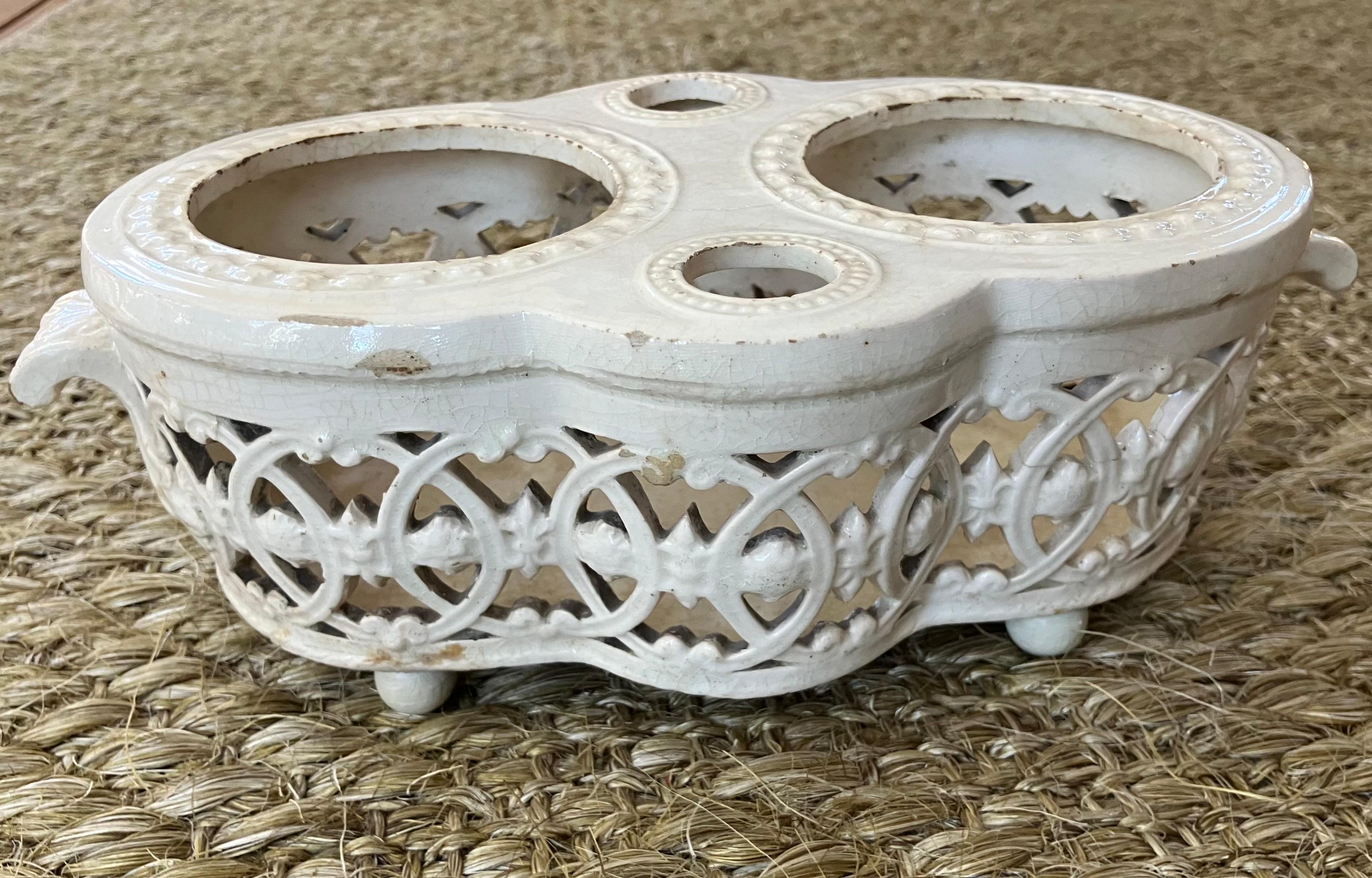Vernissé Cache-pot à croûte Louis XVI en vente
