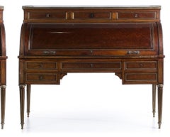 Louis XVI cylinder desk - 16th century