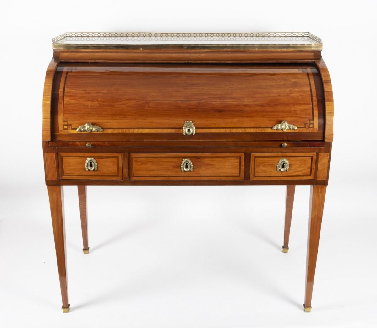 European Louis XVI Cylinder Desk