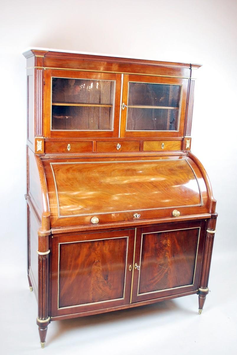 Louis XVI cylinder secretary.