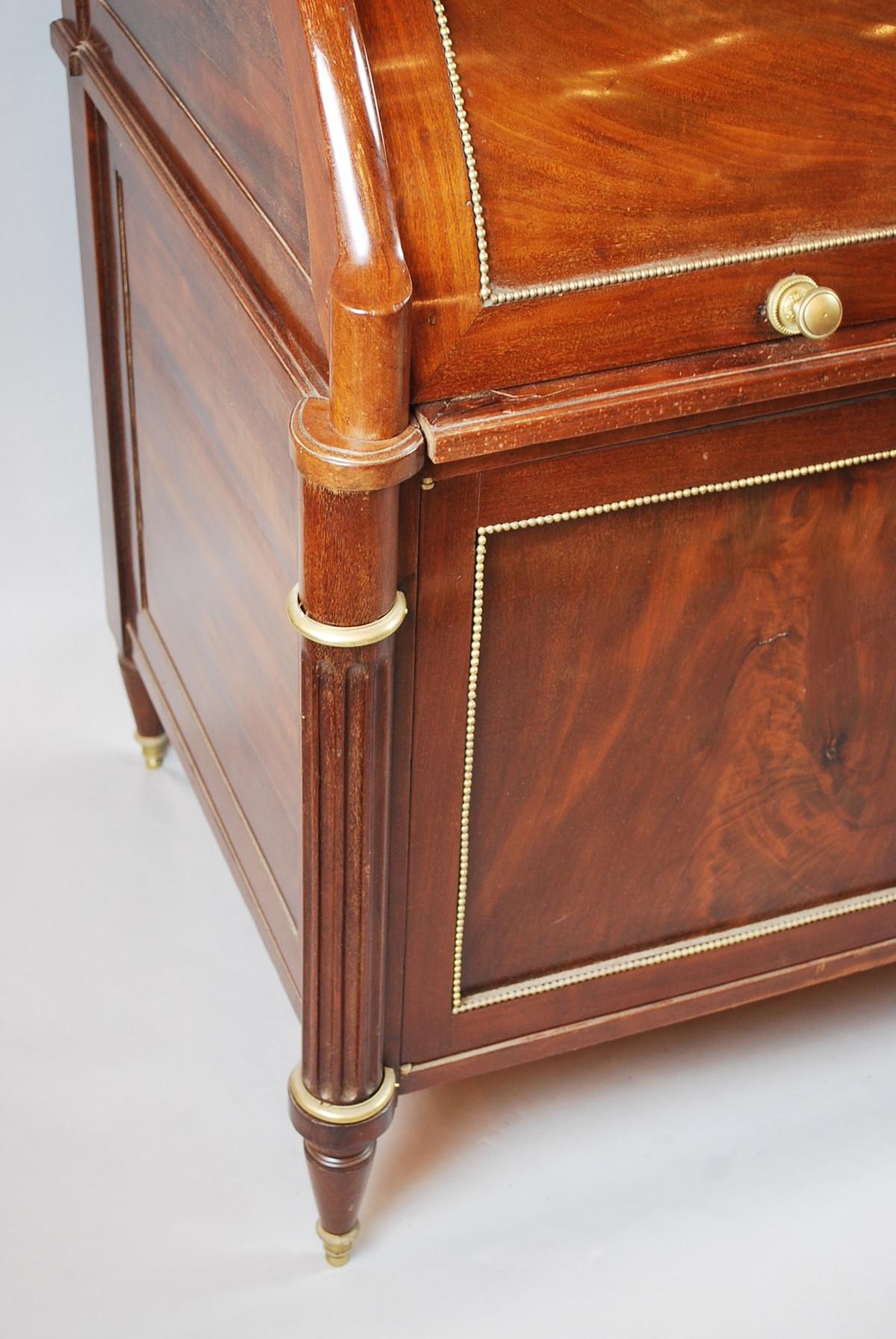 French Louis XVI Cylinder Secretary For Sale