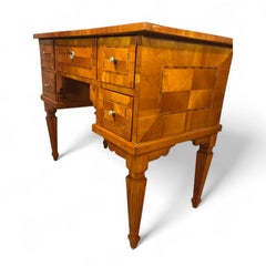 Louis XVI Desk, Germany 1780, cherry veneer