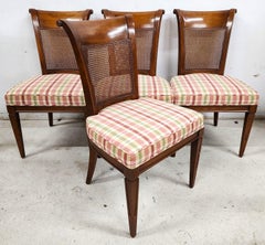 French Dining Chairs Caned Back
