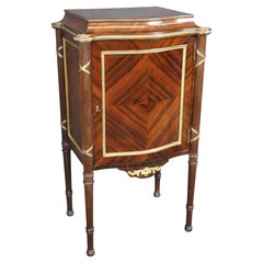 Louis XVI Directoire-Stil Mahagoni und Messing montiert Kabinett