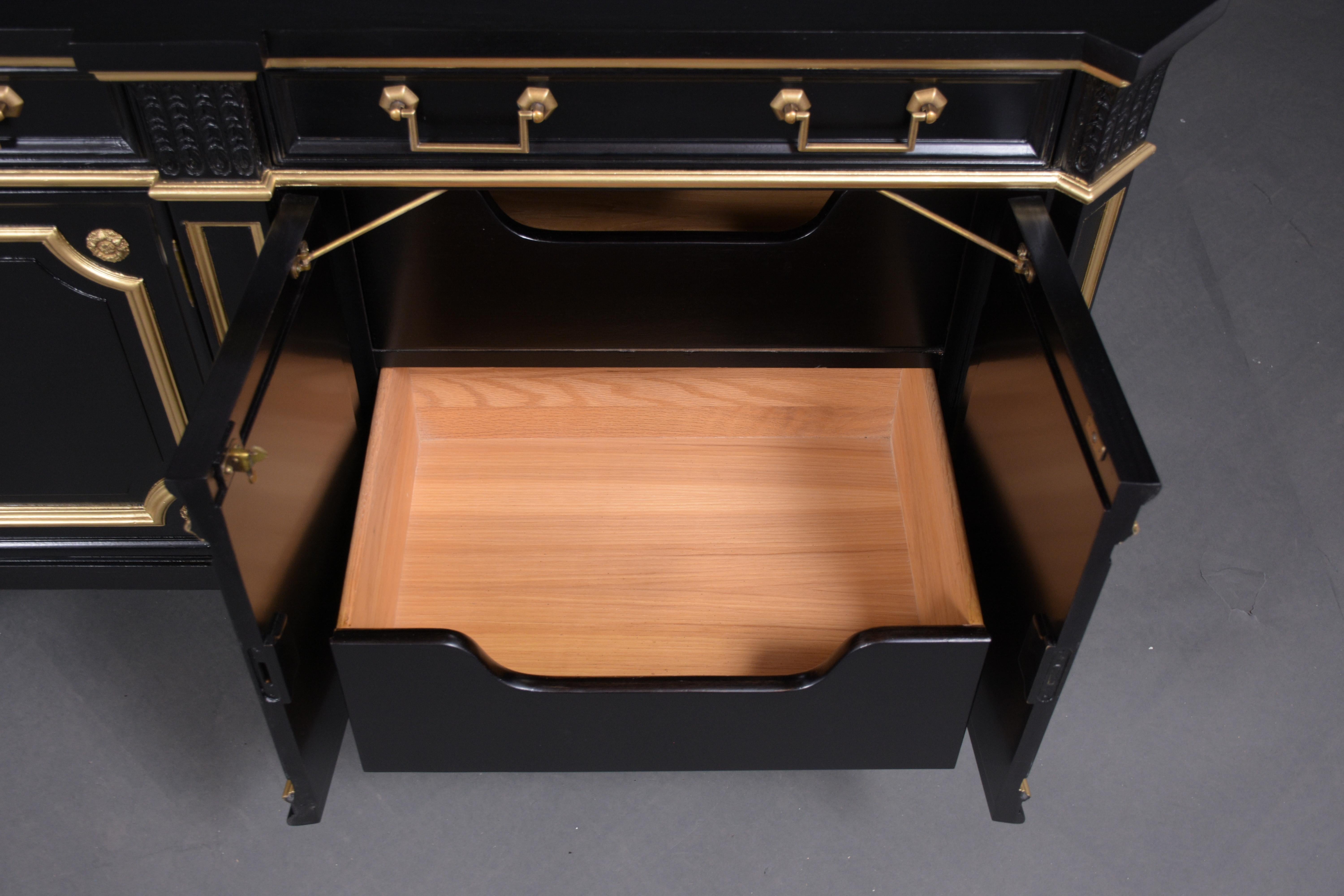 Louis XVI Ebonized Buffet 3