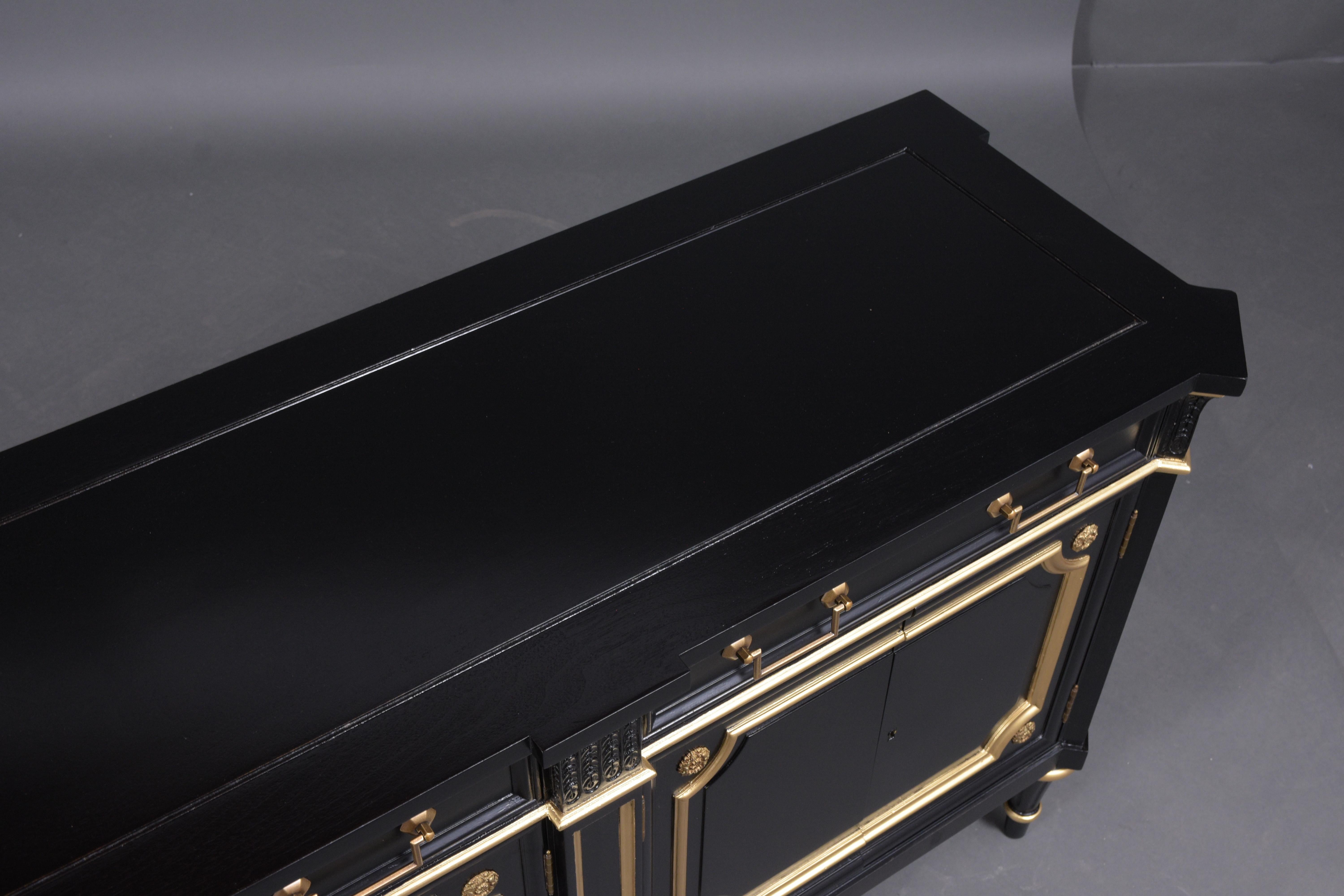 Louis XVI Ebonized Buffet 6