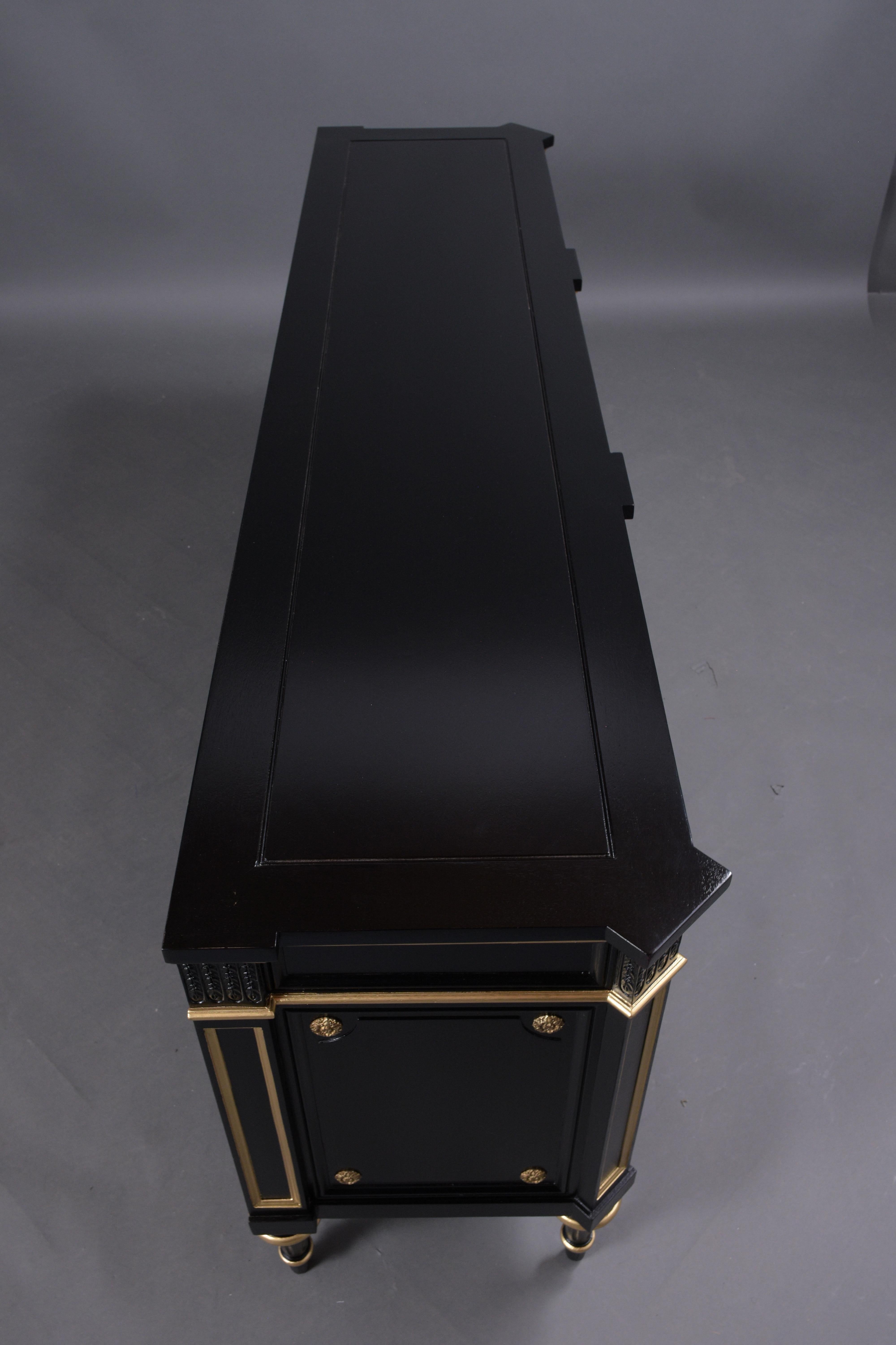 Louis XVI Ebonized Buffet 11