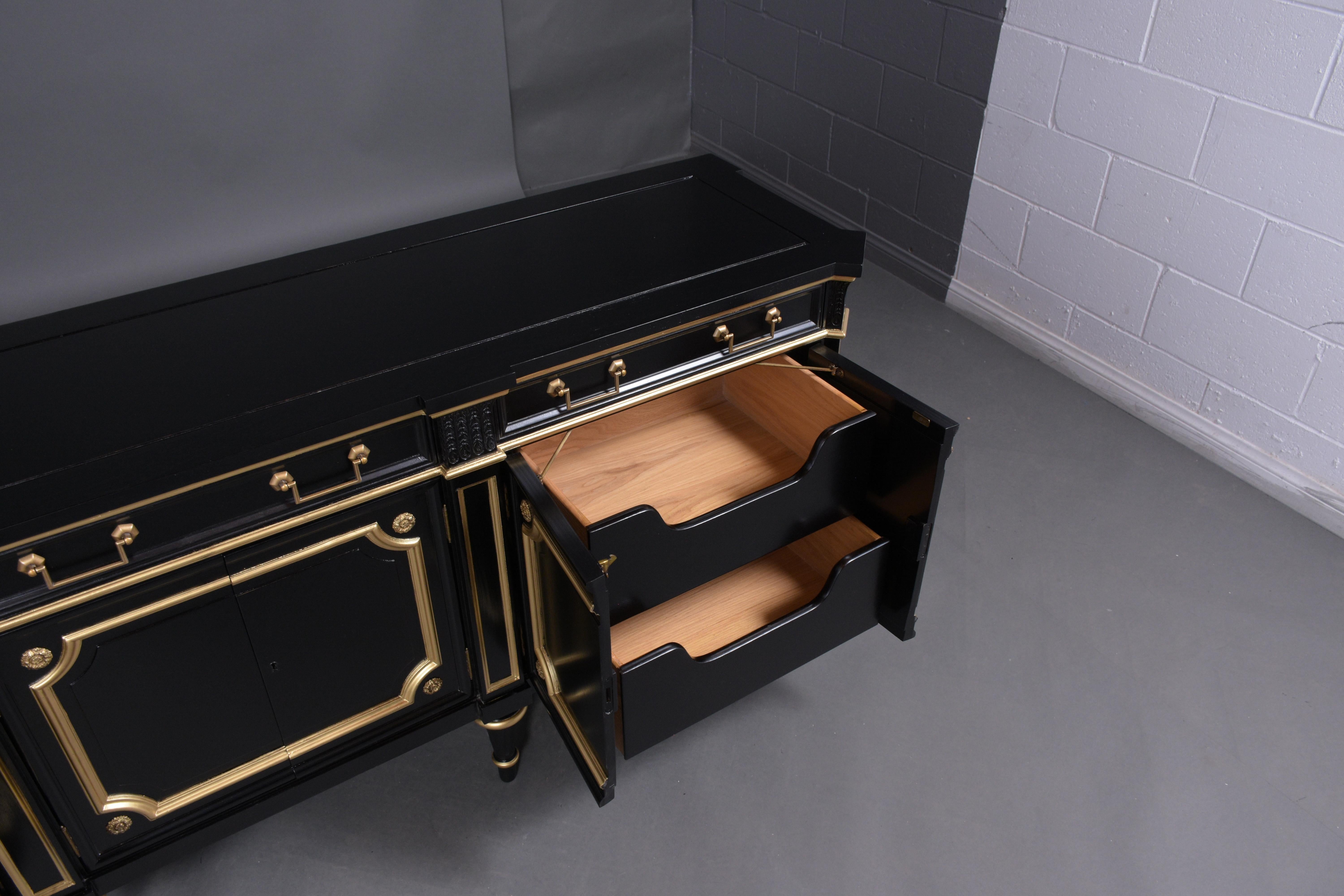 Louis XVI Ebonized Buffet 2