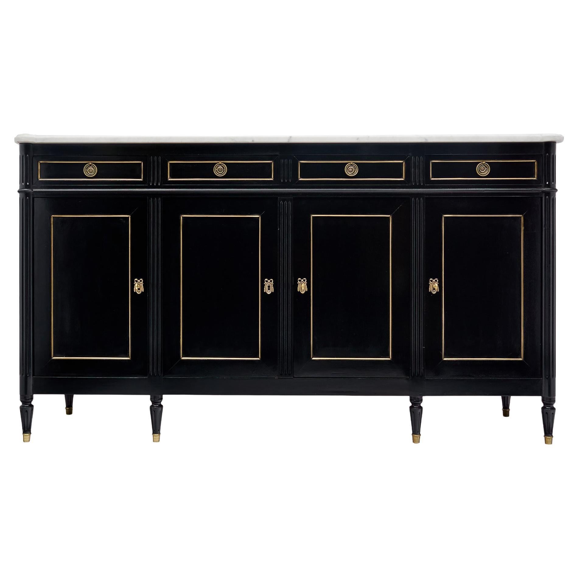 Buffet Luigi XVI ebanizzato in vendita