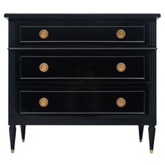 Louis XVI Ebonized Chest