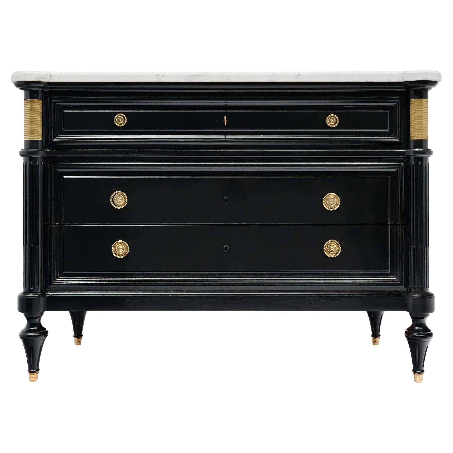 Louis XVI Ebonisierte Kommode