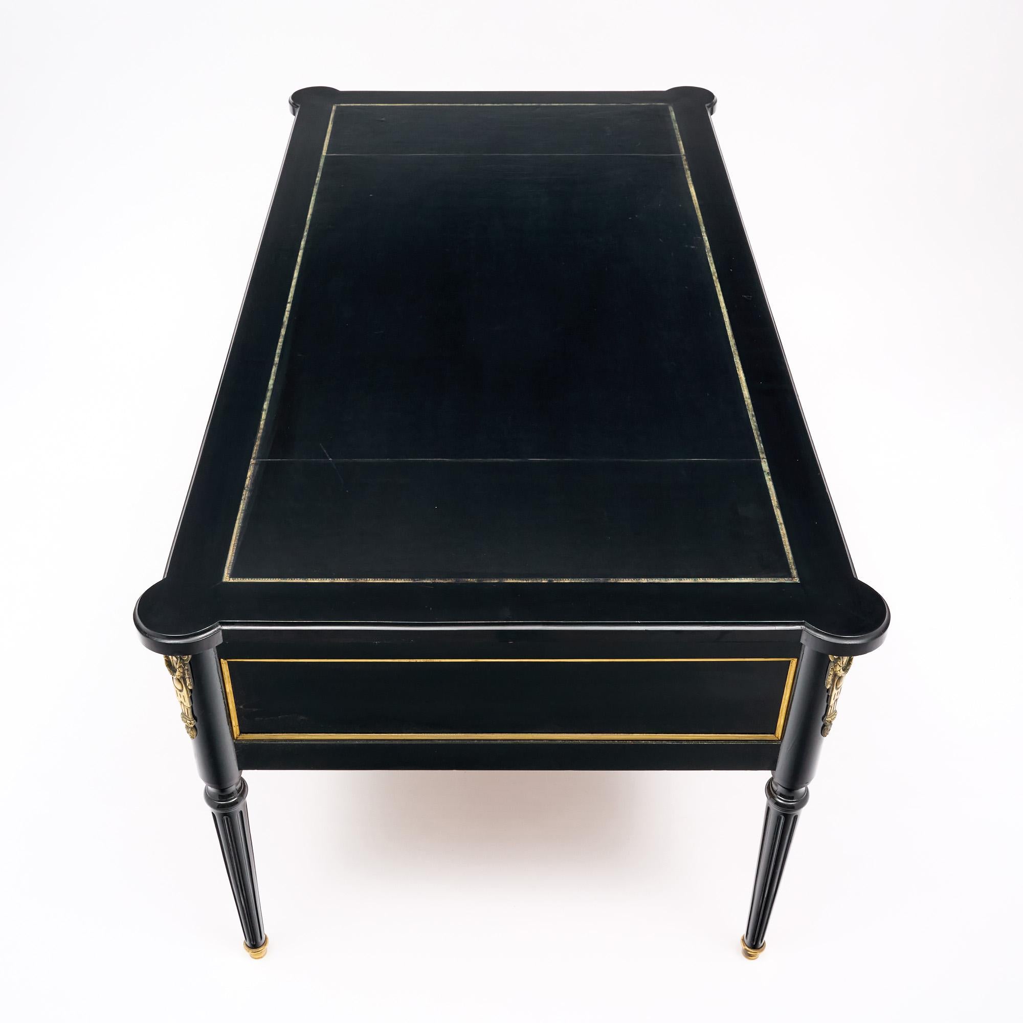Louis XVI Ebonized Writing Desk For Sale 1