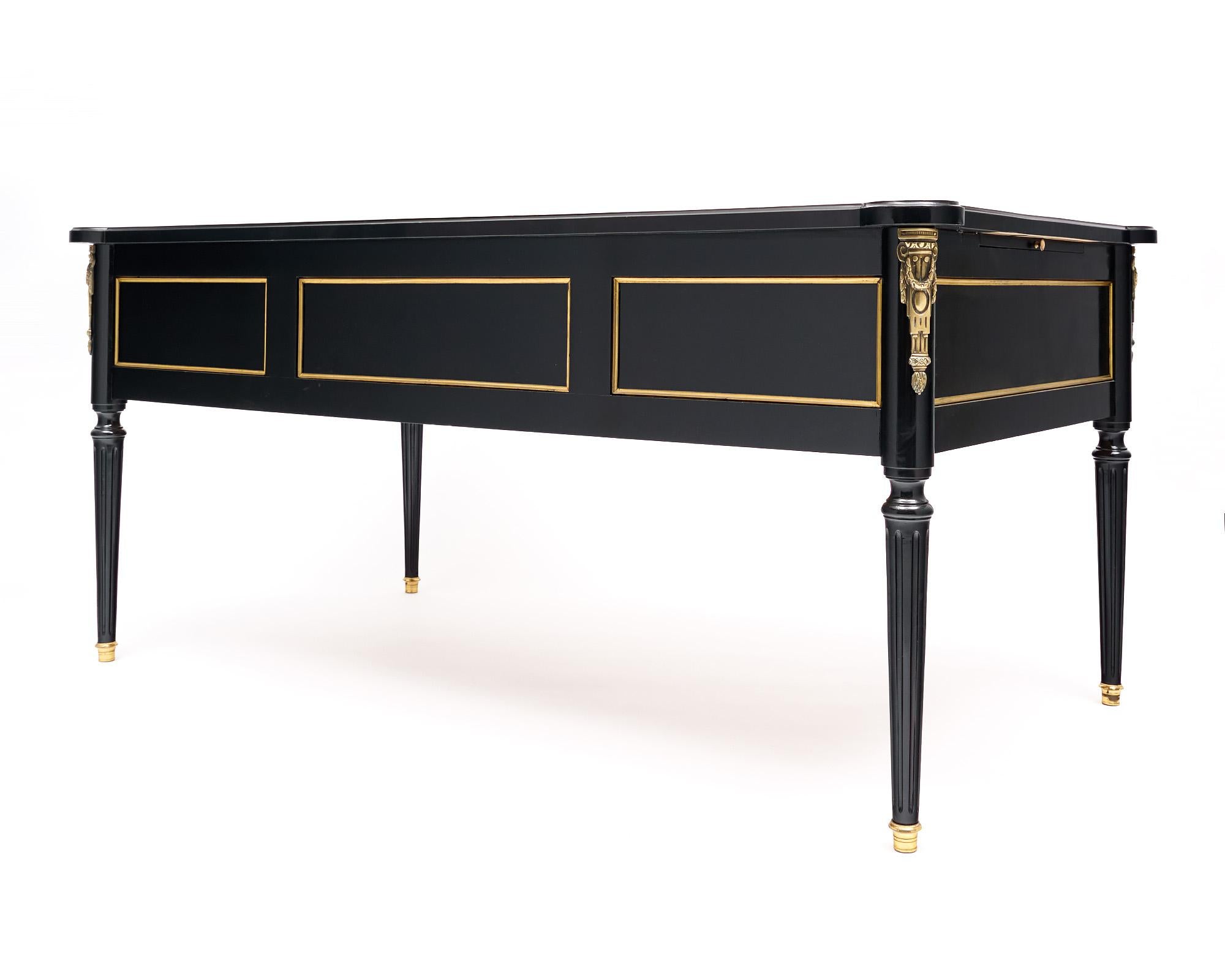 Louis XVI Ebonized Writing Desk For Sale 2