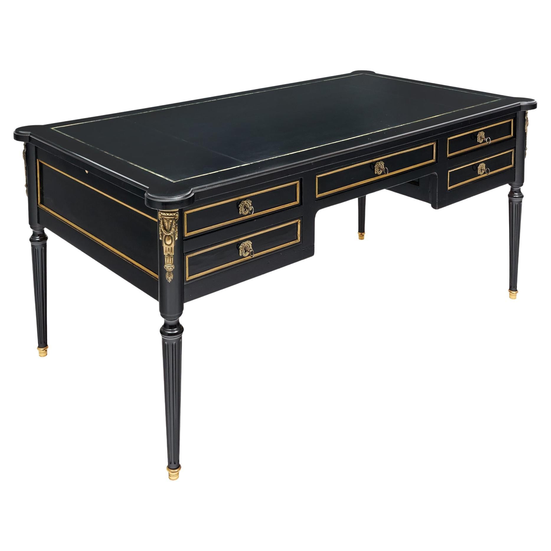 Louis XVI Ebonized Writing Desk For Sale