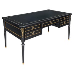 Louis XVI Ebonized Writing Desk