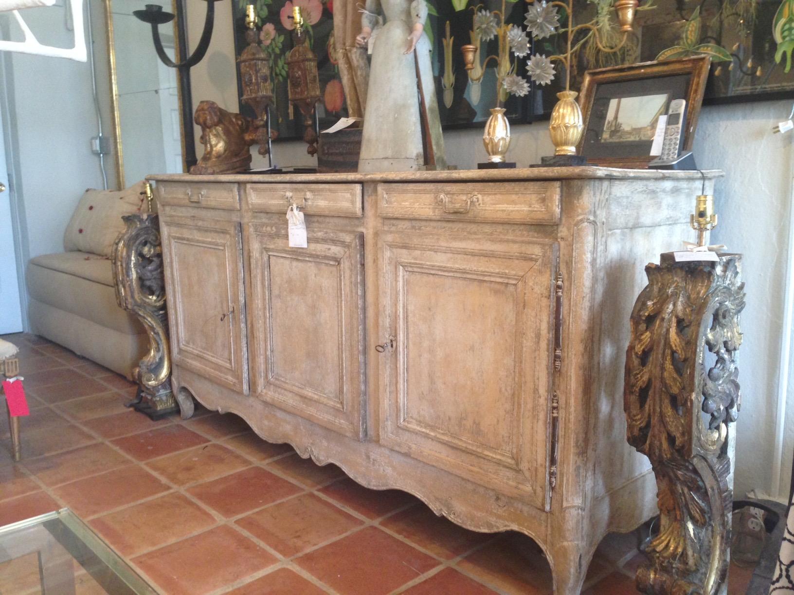 Wood Louis XVI Enfilade/sideboard For Sale