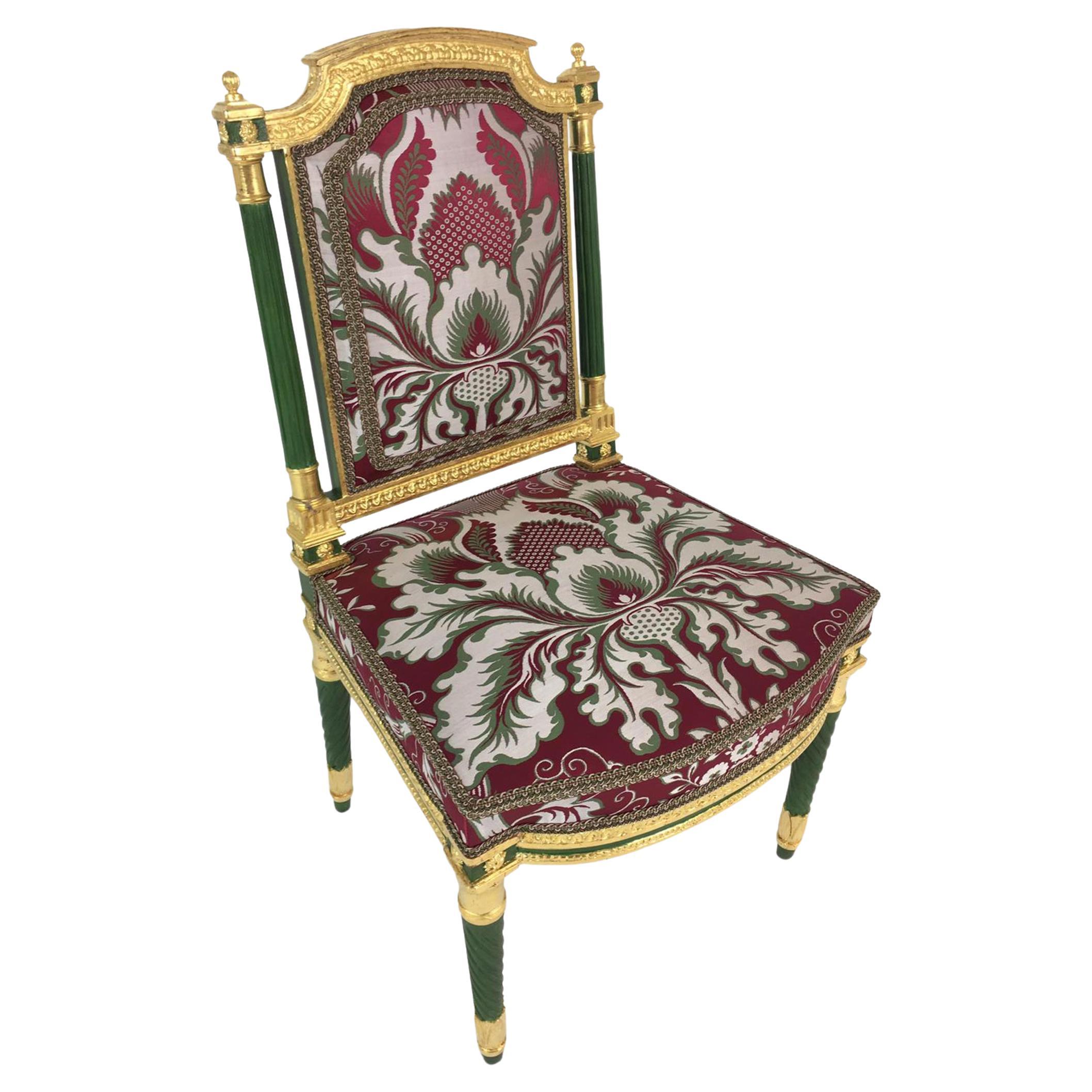 Chaise di epoca Luigi XVI Probabilmente proveniente dal Palazzo di Pavlovsk, fine del XVIII secolo in vendita