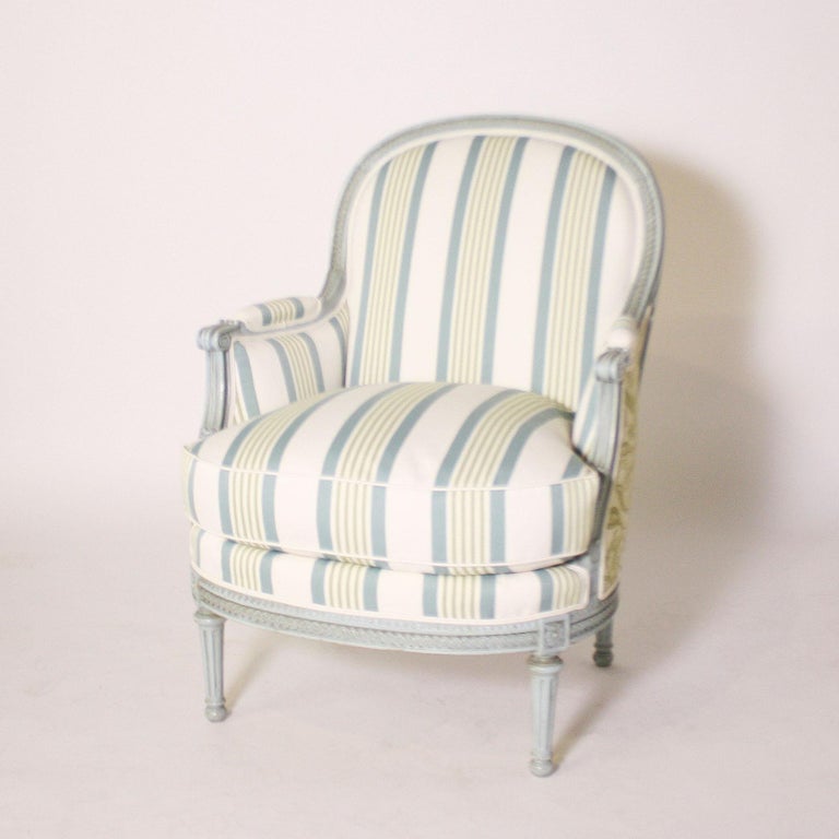 Louis XVI Fauteuil chair, circa 1900 at 1stDibs